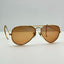 Ray Ban Eyeglasses Eye Glasses Frames Aviator 58-14 Bausch & Lomb