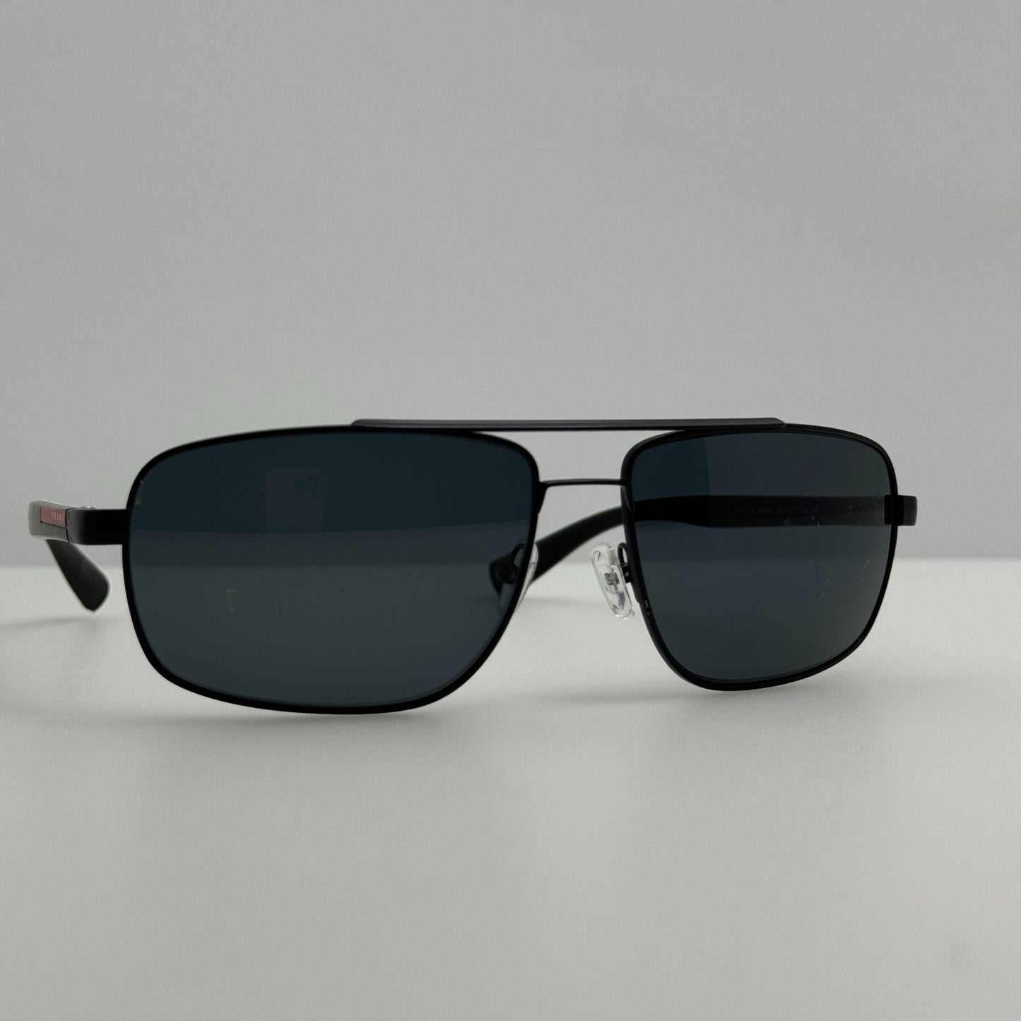 Prada Sunglasses SPS 55N 63-16-135 Polarized Italy 1BO-5Z1