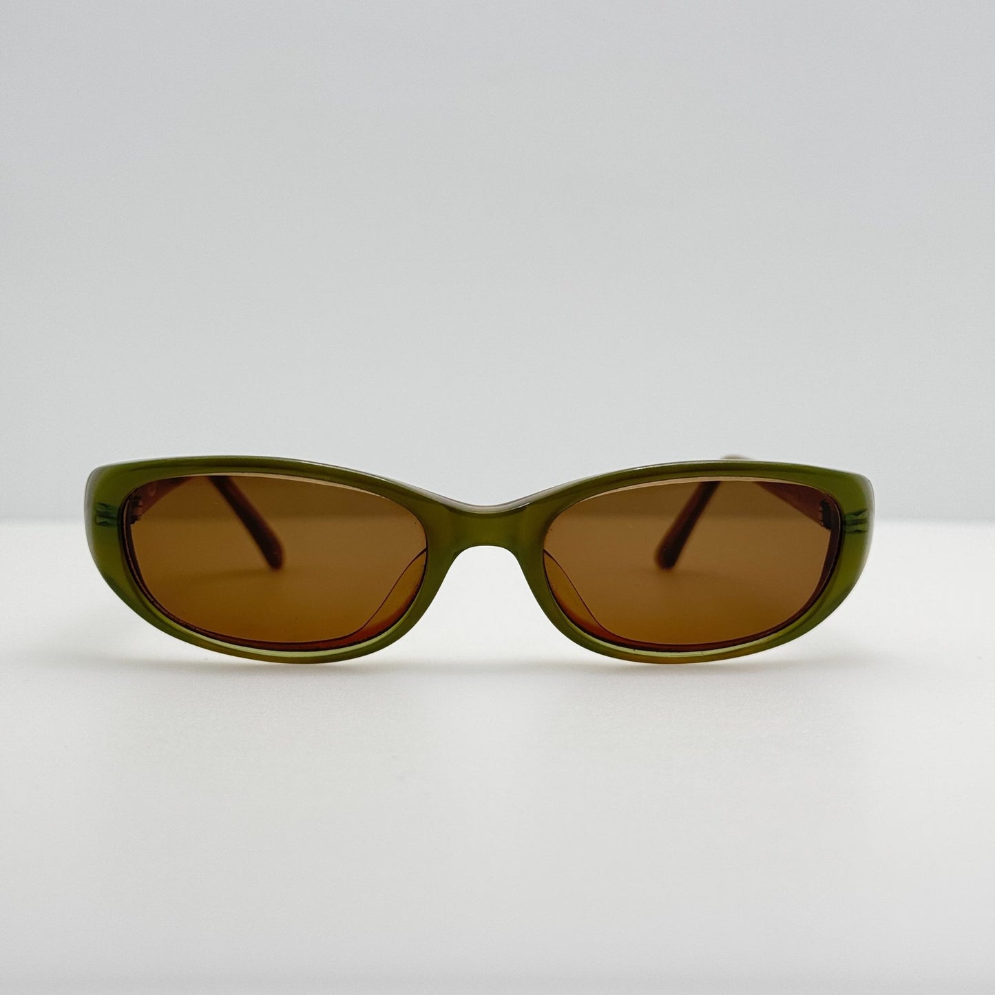 Dita Sunglasses Pearl Green Orange Vintage Retro