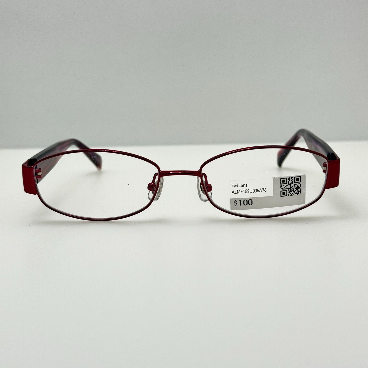 Jins Eyeglasses Eye Glasses Frames LMF-15S-U005A 76 54-17-136 30.5