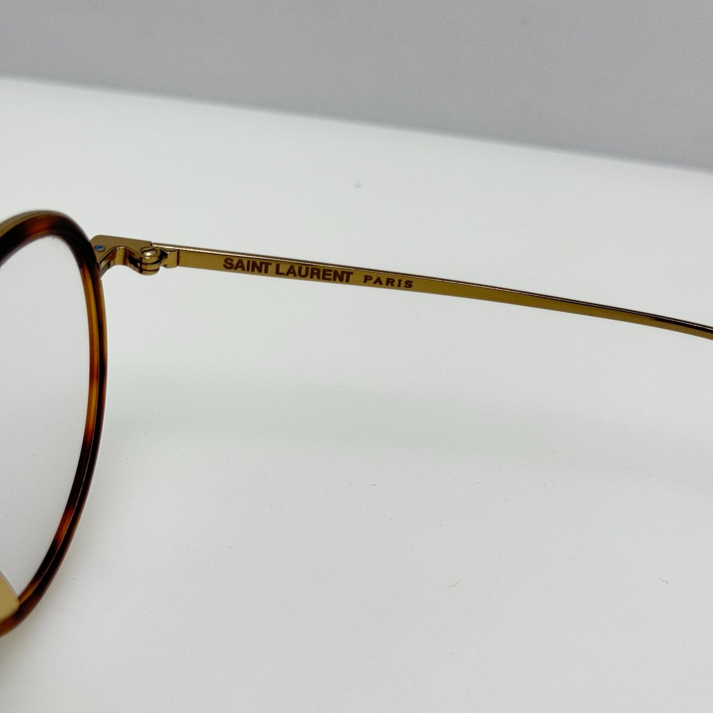 Yves Saint Laurent Eyeglasses Eye Glasses Frames SL 126 T 002 W/ Case 48-22-140