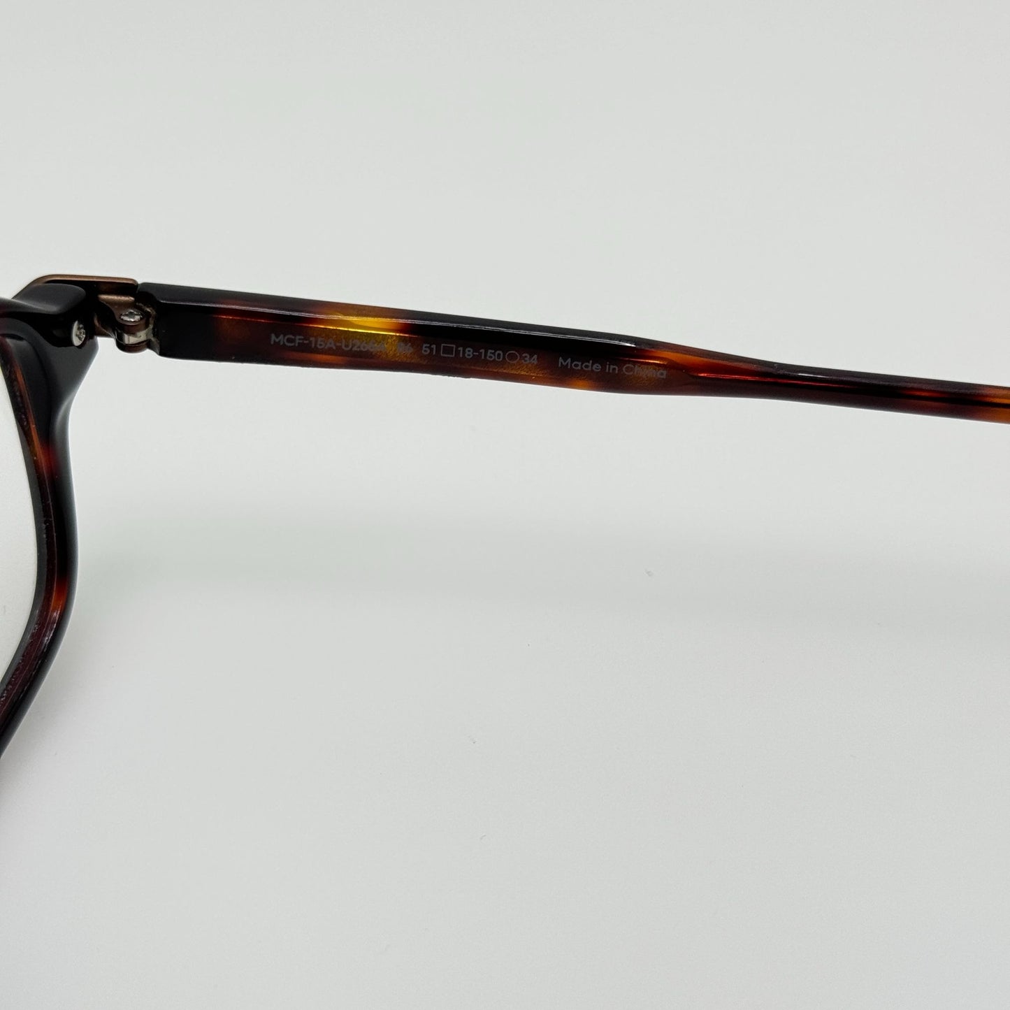 Jins Eyeglasses Eye Glasses Frames MCF-15A-U265A 86 51-18-150 34