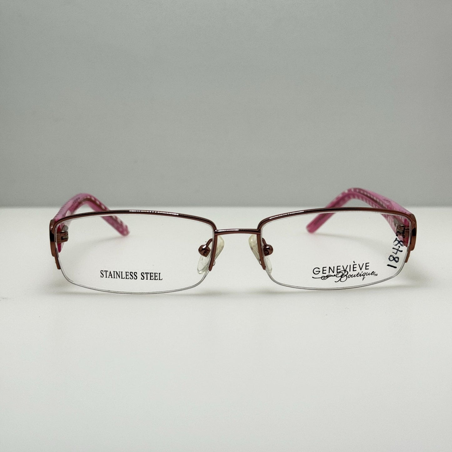 Genevieve Eyeglasses Eye Glasses Frames Regency Pink 54-16-135