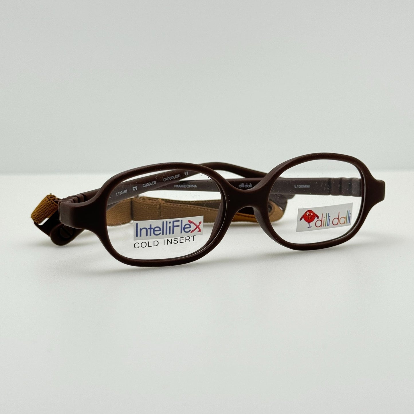 Dilli Dalli Eyeglasses Eye Glasses Frames Cuddles Chocolate 43-14-130