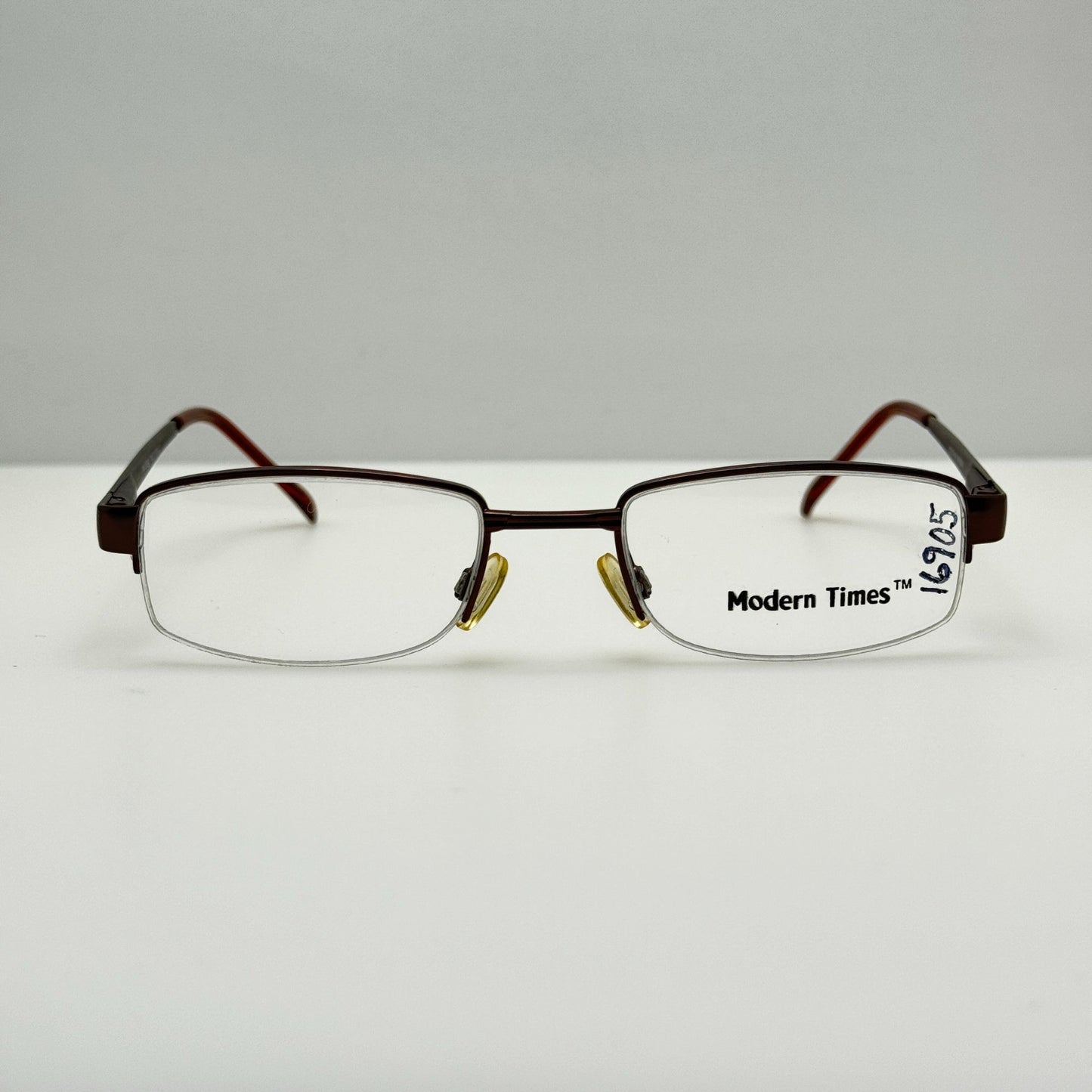 Modern Times Eyes Eyeglasses Eye Glasses Frames Pirate Brown 52-19-145