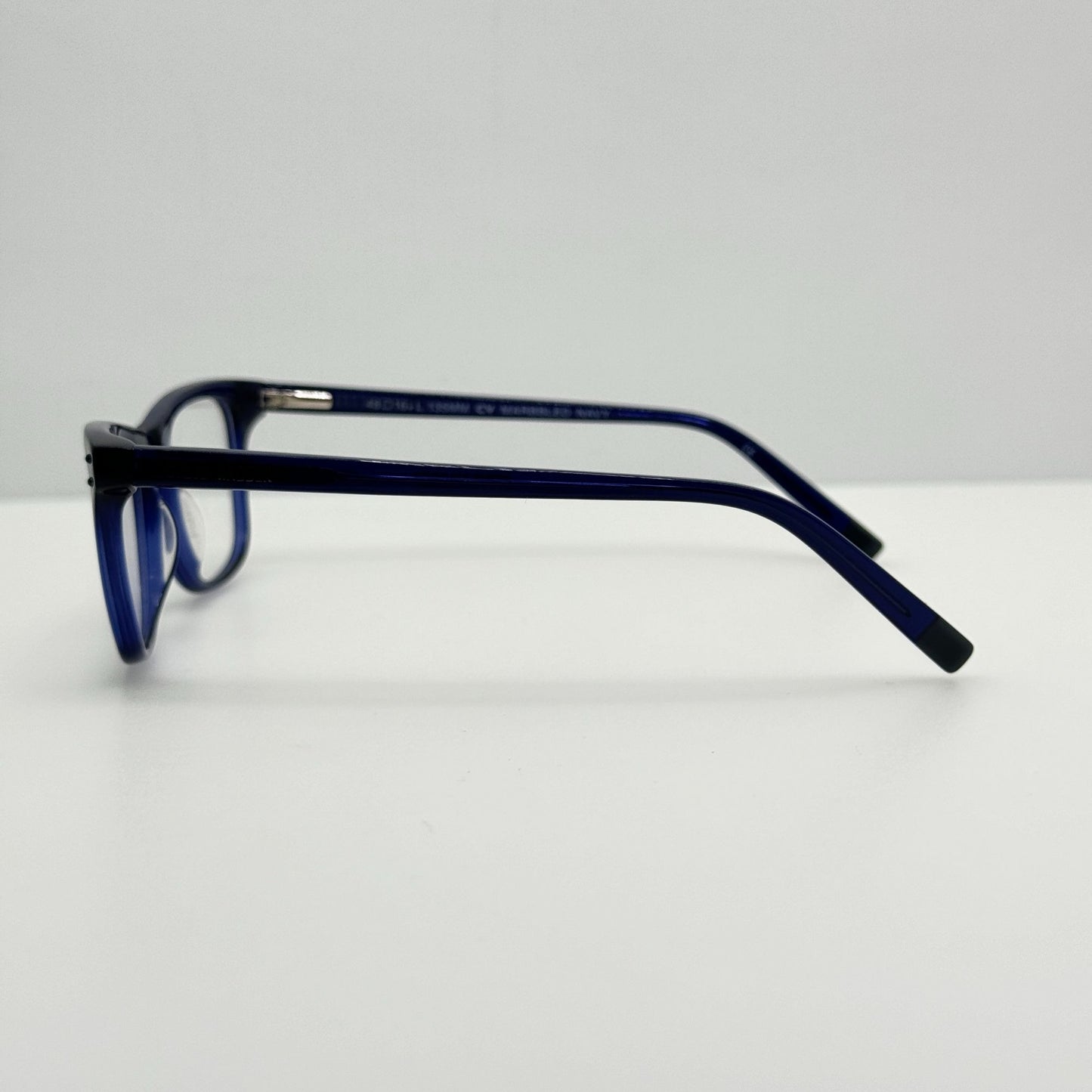 Steve Madden Eyeglasses Eye Glasses Frames Marbbled Navy 48-16-135