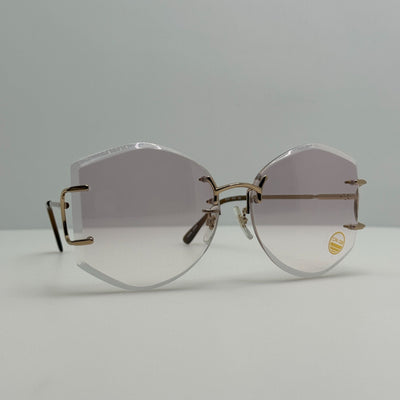 Tura Sunglasses 178 5 1/2 Japan Gold Smoke Pink 62-20-140