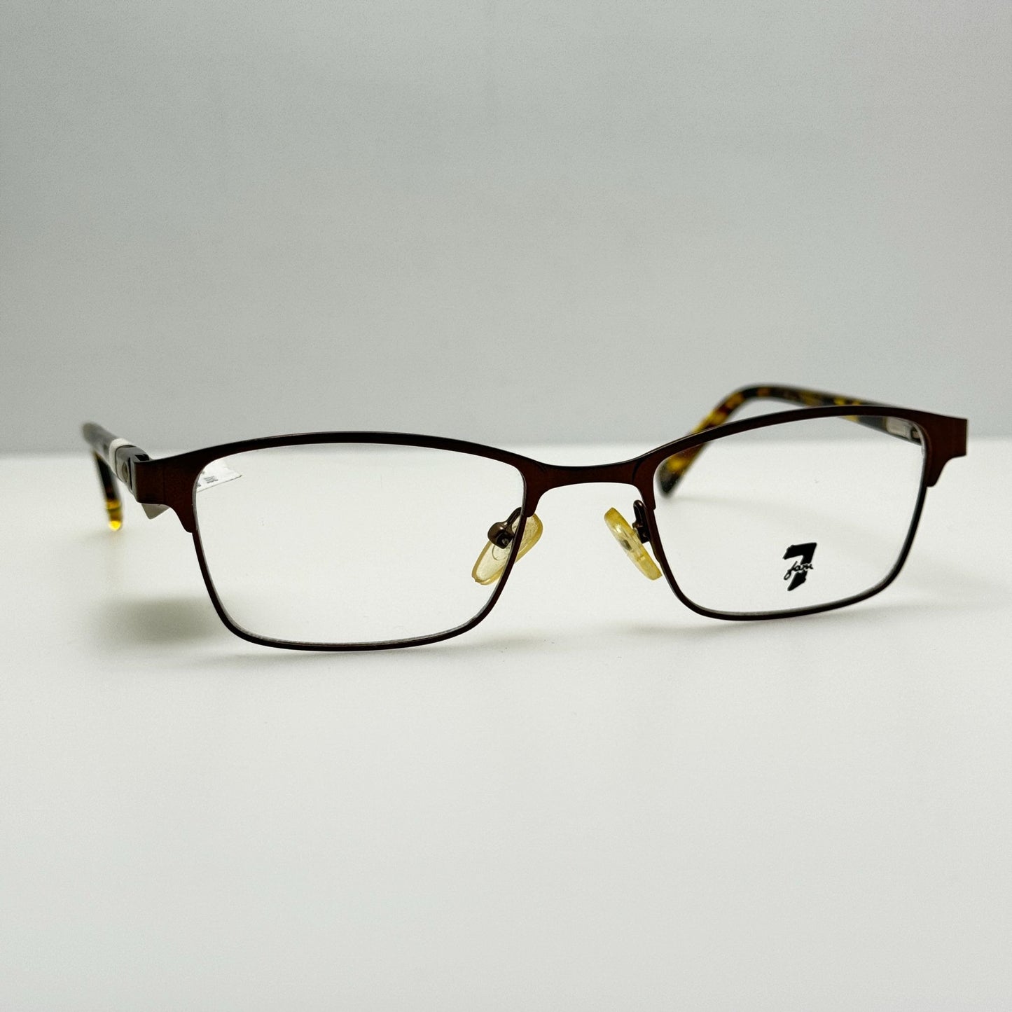 7 For All Mankind Eyeglasses Eye Glasses Frames Golden Gate BWN 50-19-138