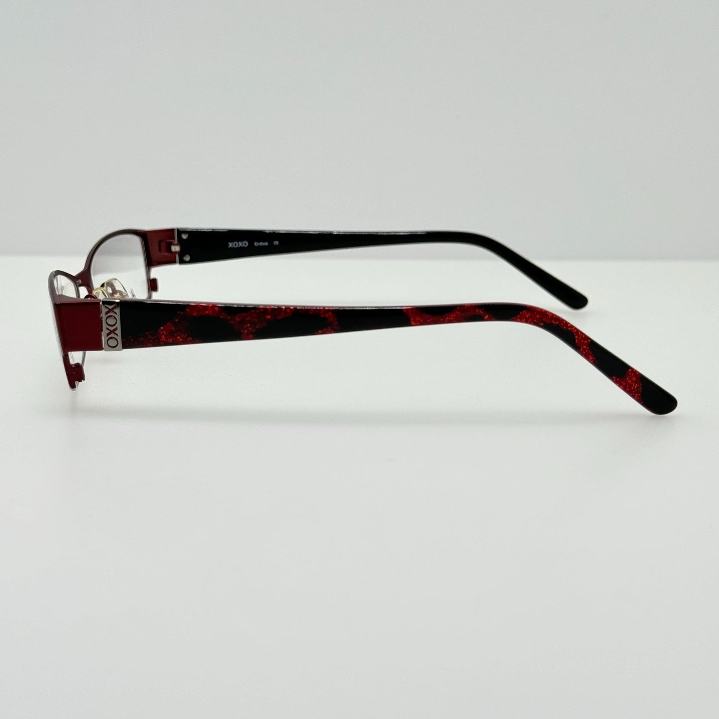 XOXO Eyeglasses Eye Glasses Frames Entice Reds 52-18-135