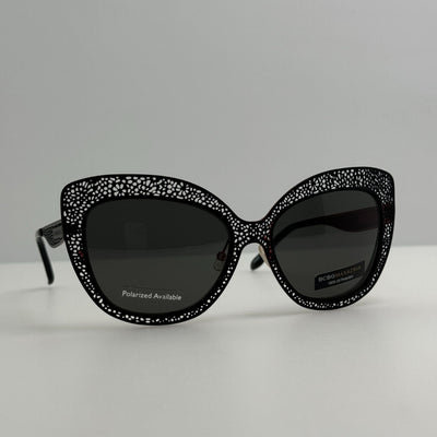 BCBGMAXAZRIA Sunglasses Exhilarate Black Matte BCBG 55-16-140