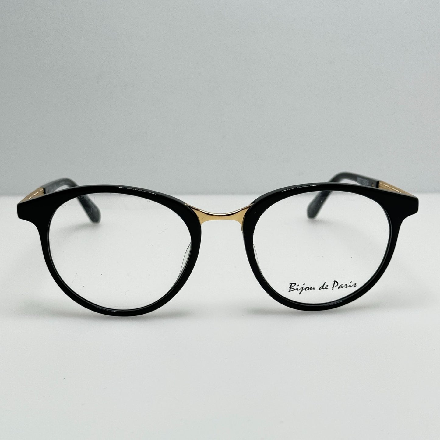 Bijou De Paris Eyeglasses Eye Glasses Frames BPO3003 Black 49-19-135