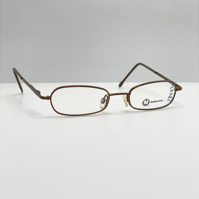 Modern Eyeglasses Eye Glasses Frames Quest Brown 47-17-135 Kids Youth