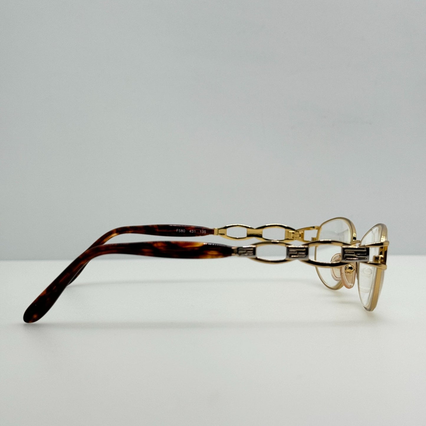 Fendi Eyeglasses Eye Glasses Frames F580 431 Italy 52-17-135