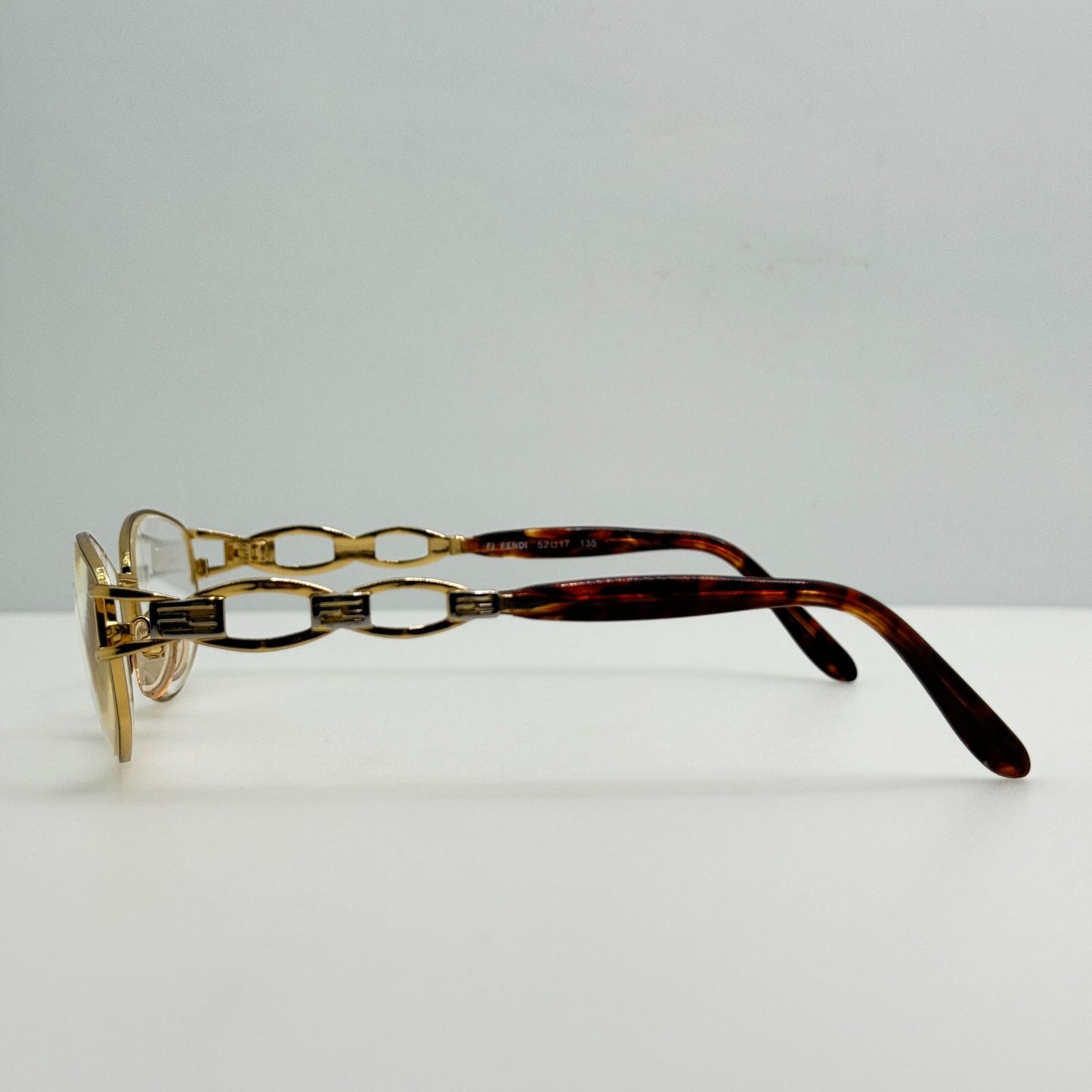 Fendi Eyeglasses Eye Glasses Frames F580 431 Italy 52-17-135