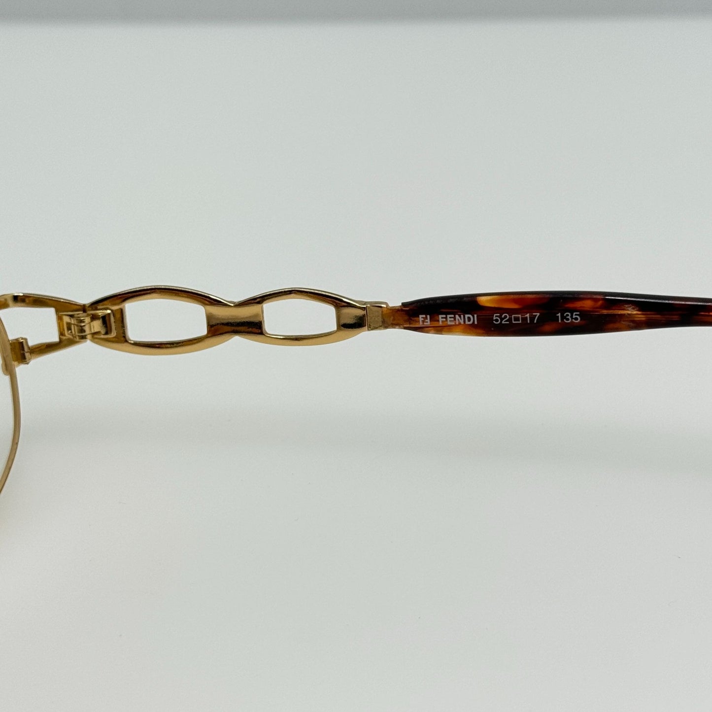 Fendi Eyeglasses Eye Glasses Frames F580 431 Italy 52-17-135