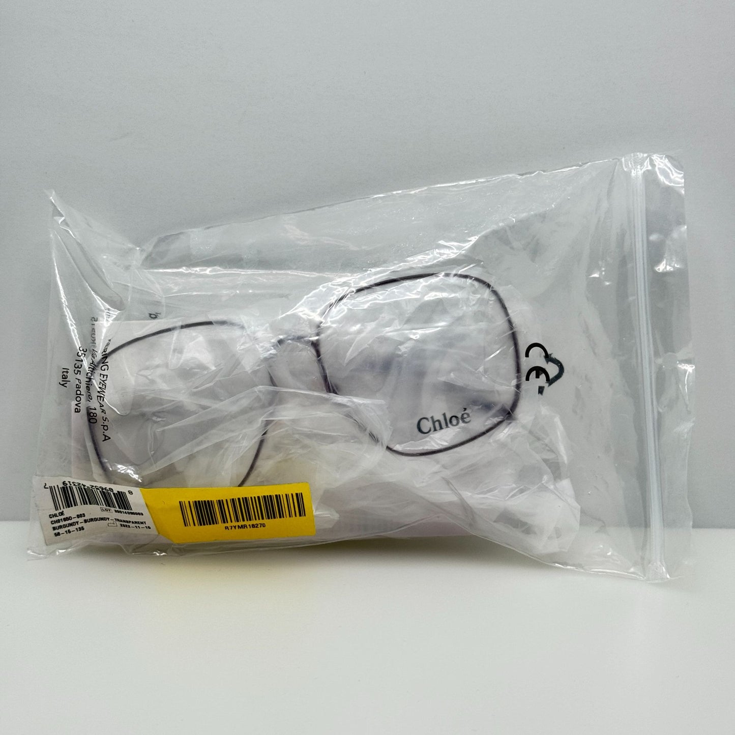 Chloe Eyeglasses Eye Glasses Frames CH0165O 003 58-15-135 Italy