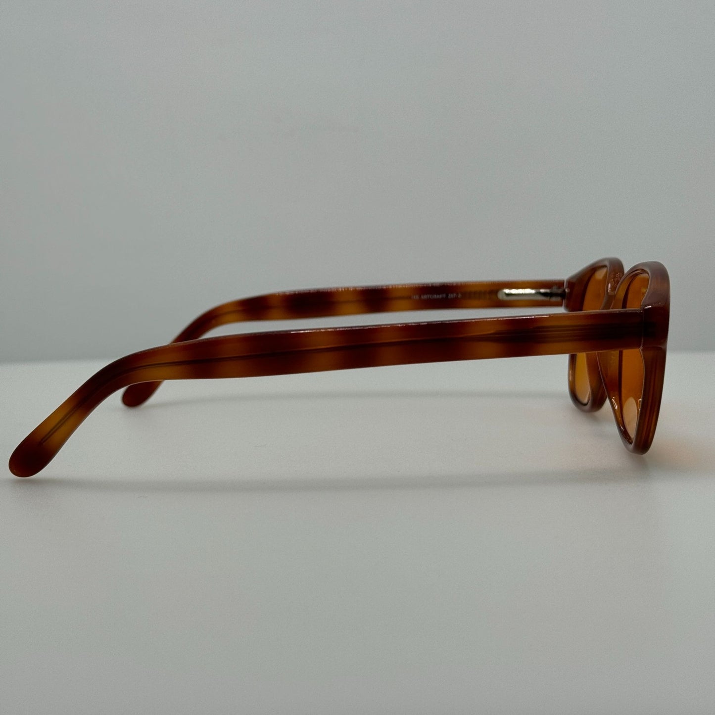 Art Craft Eyeglasses Eye Glasses Z87-2 WF-744 Amber 52-17-145