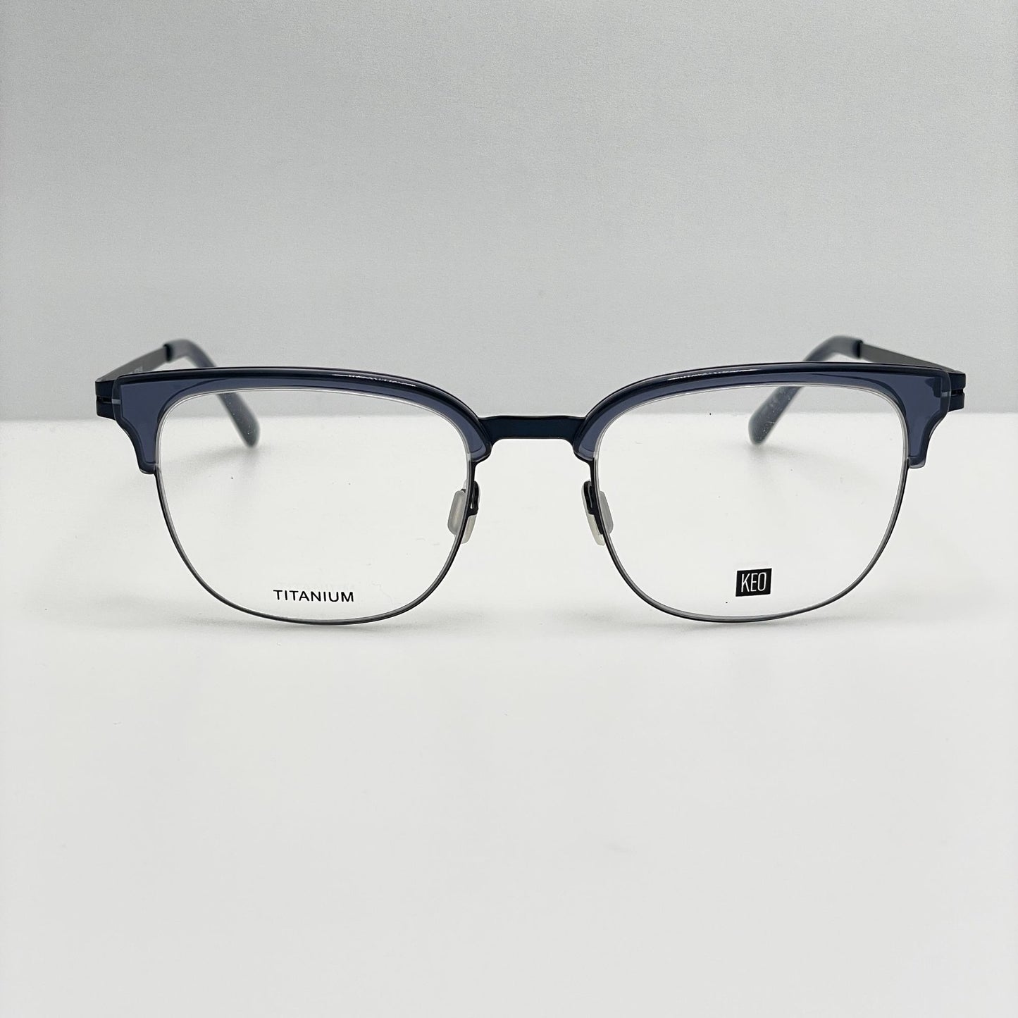 Keo Eyeglasses Eye Glasses Frames Kevin BLCR 51-19-142 Titanium