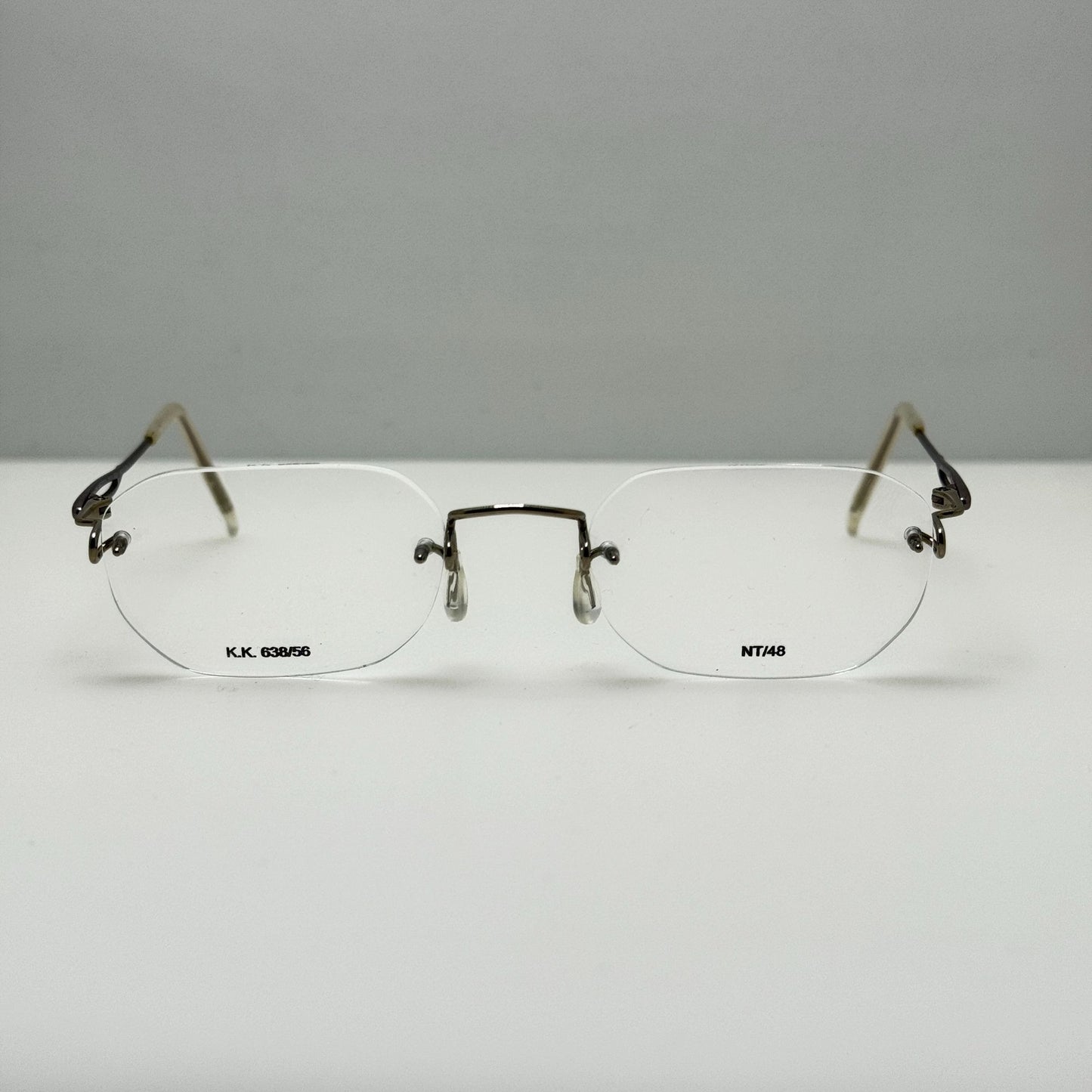 Kazuo Kawasaki Eyeglasses Eye Glasses Frames MP 638 56 19-135 Titan Japan