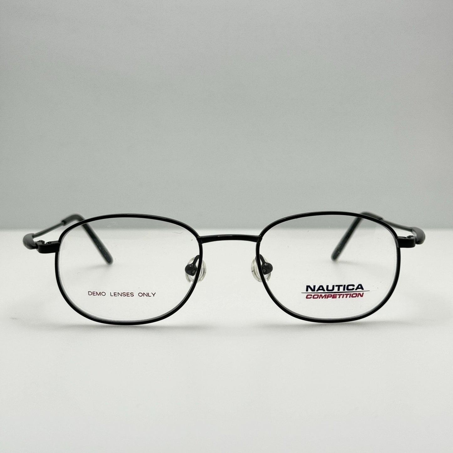Nautica Eyeglasses Eye Glasses Frames Competition C 021 Black 49-19-150