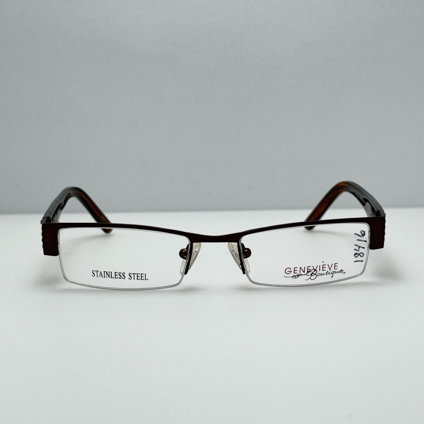 Genevieve Eyeglasses Eye Glasses Frames Shannon Brown 50-17-140