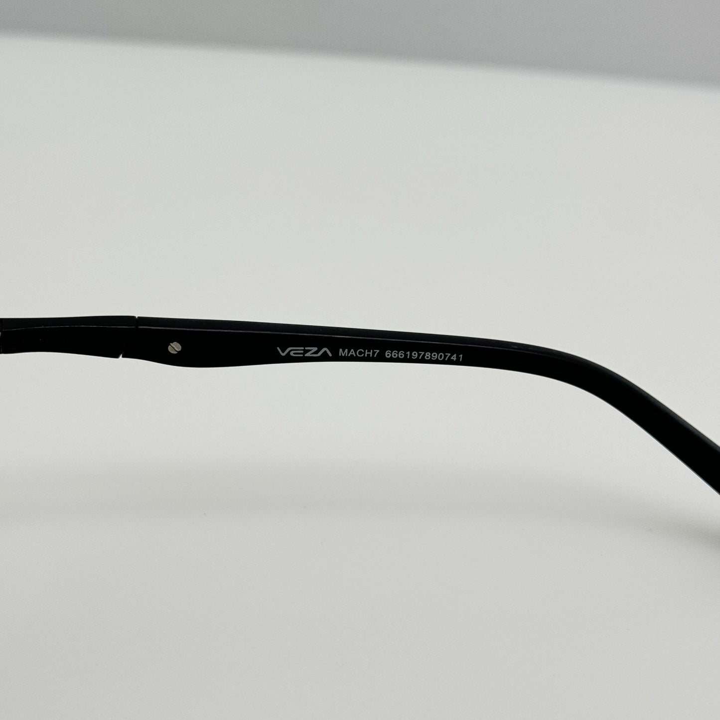 Veza Eyeglasses Eye Glasses Frames Mach7 Black 62-15-135