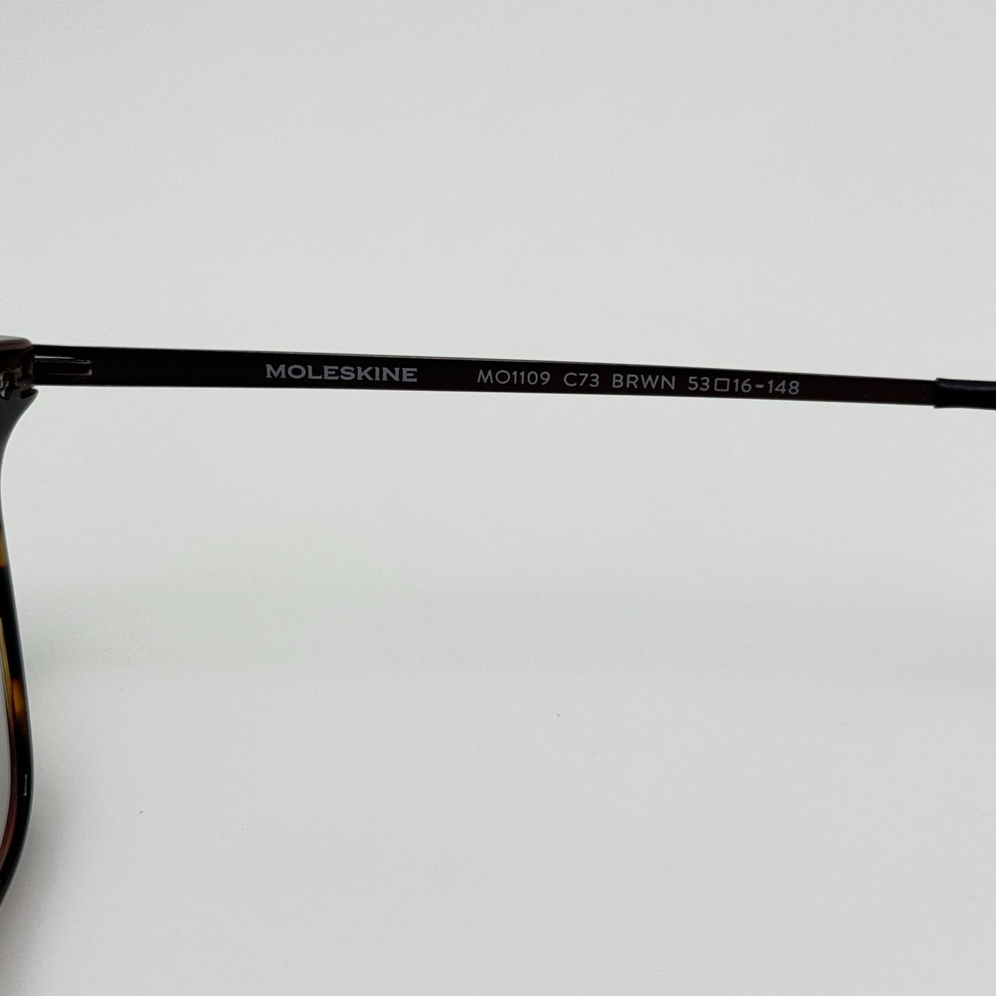 Moleskine Eye Glasses Eyeglasses Frames MO1109 C73 BRWN 53-16-148