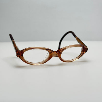 Dilli Dalli Eyeglasses Eye Glasses Frames Half Pint Brown 38-16-110