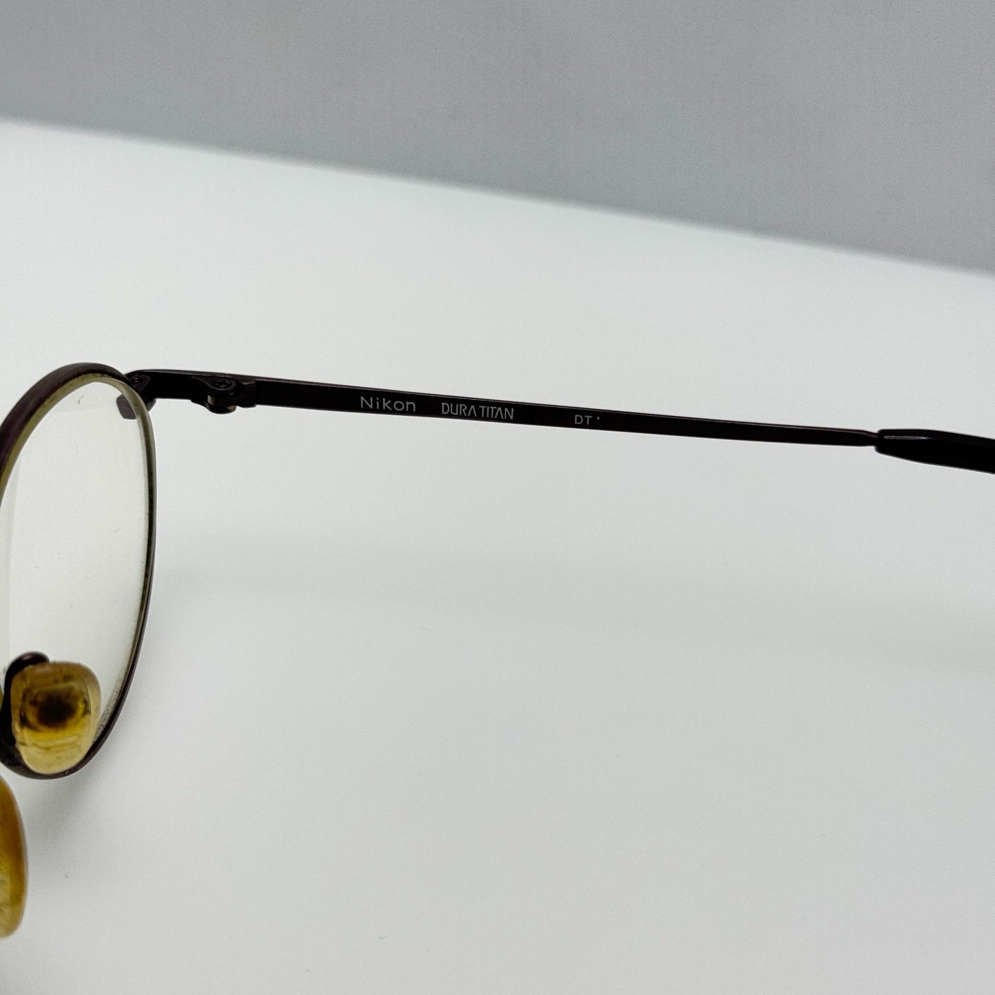 Nikon Eye Glasses Eyeglasses Frames 0252 40 Dura Titan Japan 48-17