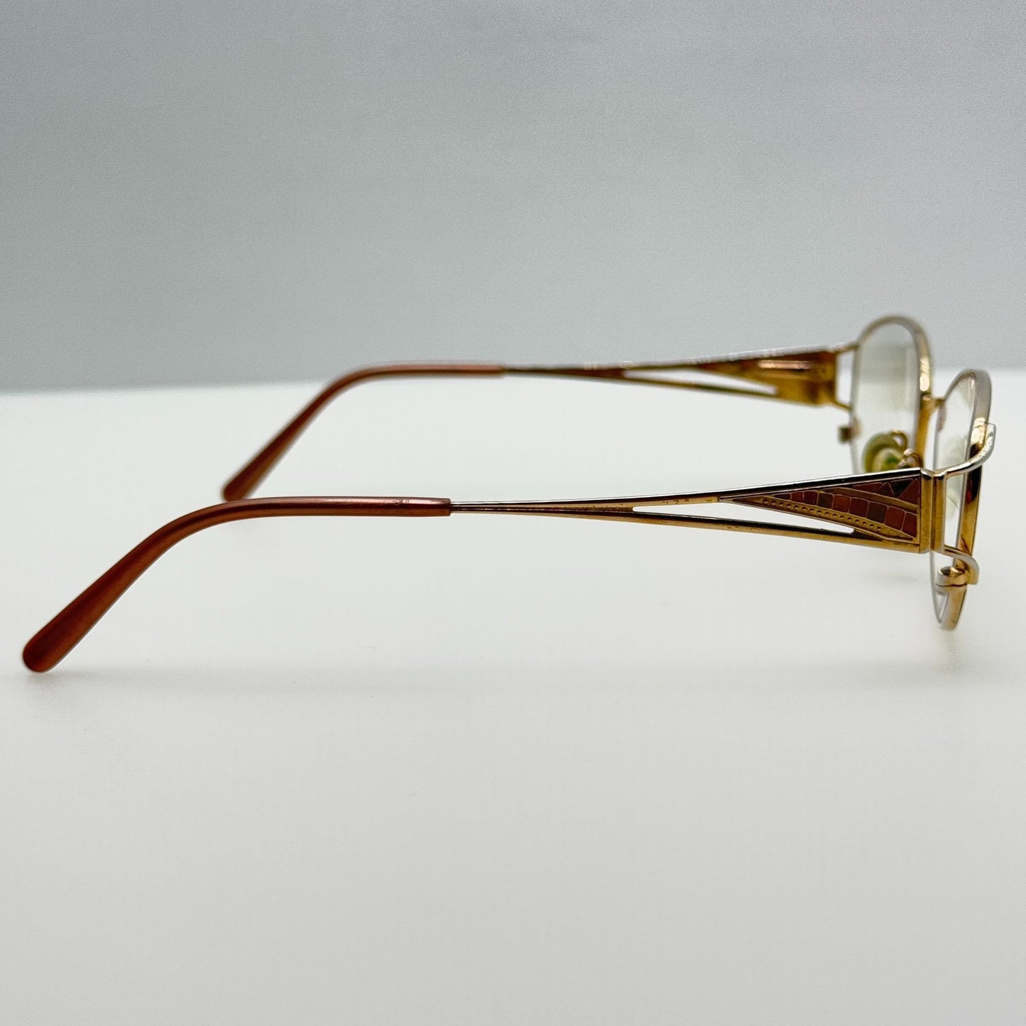 Tura Eyeglasses Eye Glasses Frames 924 LBR Japan L2R 53-17-125