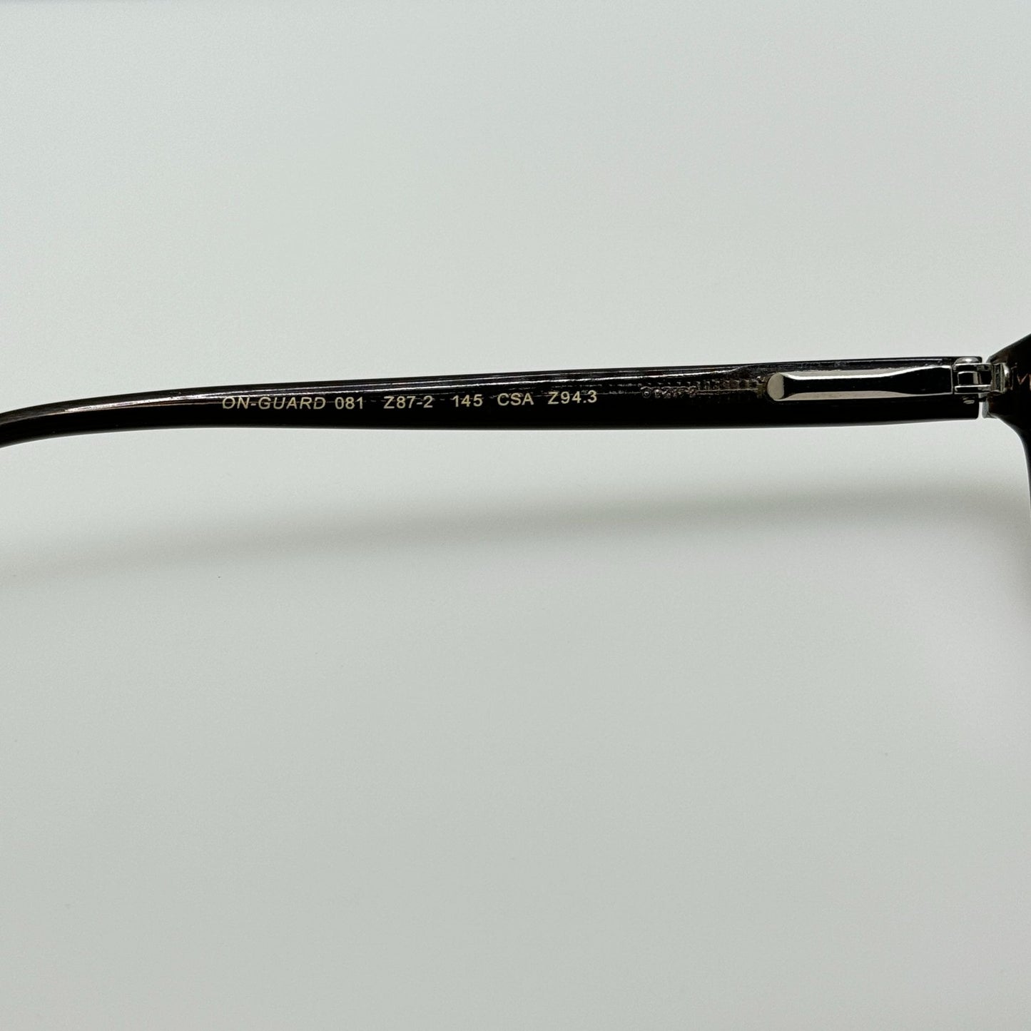 On Guard Eyeglasses Eye Glasses Frames 081 Z87-2 CSA Z94.3 57-17-145