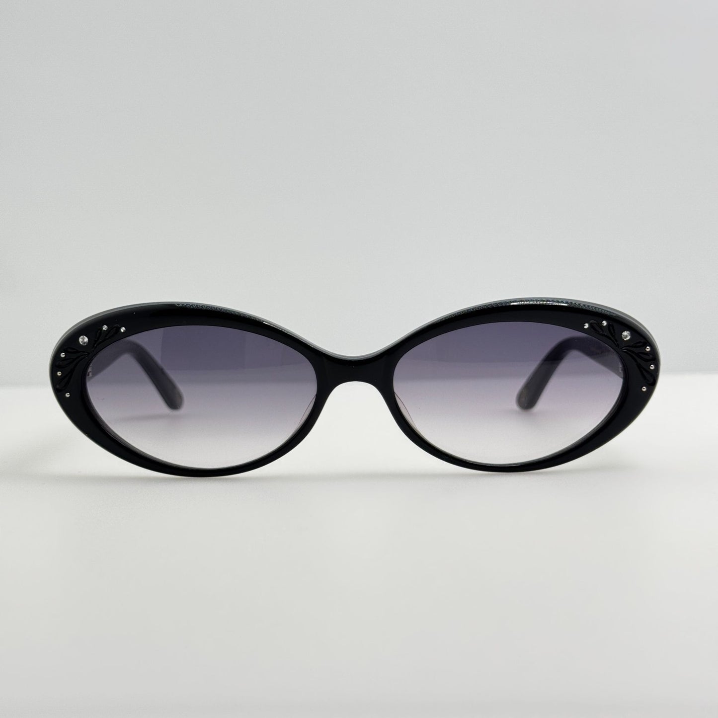 Lulu Guinness Sunglasses L452 Doris BLK 54-16-135