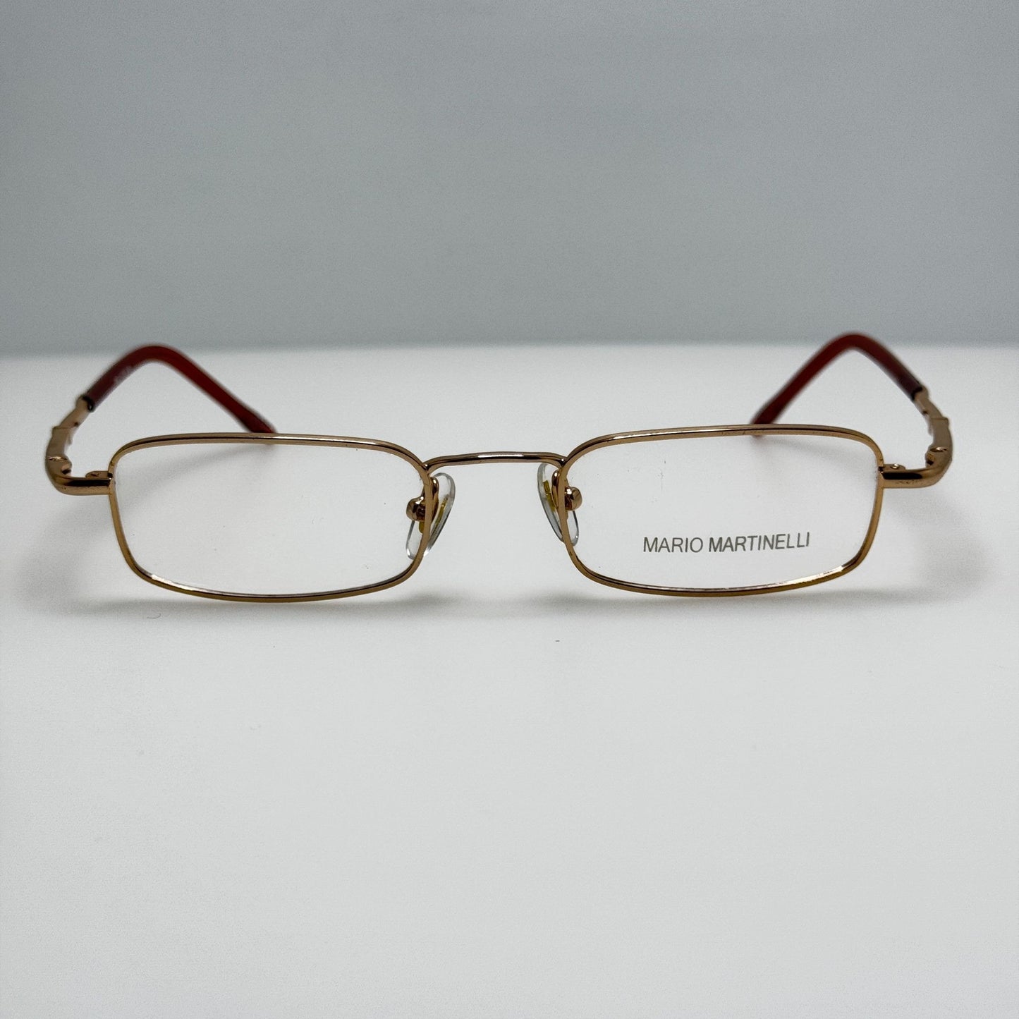 Mario Martinelli Eyeglasses Eye Glasses Frames Simon Gold 46-21-135