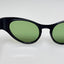 Foster Grant Sunglasses Black Cat Eye USA Glass Lenses