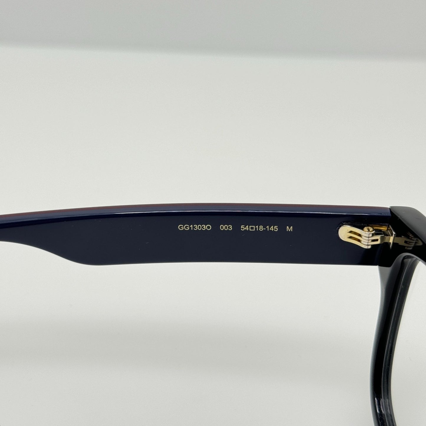 Gucci Eyeglasses Eye Glasses Frames GG1303O 003 54-18-155 Italy